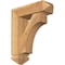 Ekena Millwork Westlake Arts and Crafts Rough Sawn Bracket w/ Offset Brace, Western Red Cedar, 6"W x 18"D x 22"H BKT0604X18X22WTL03RWR - alternate 1